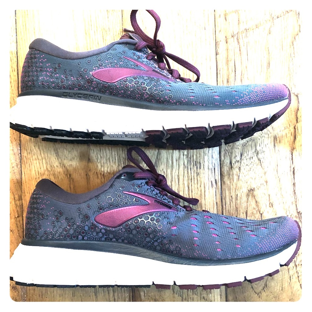 Brooks Women's Glycerin 17, Wild Aster/Fig